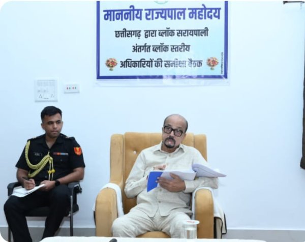 सरायपाली में राज्यपाल का सख्त संदेश: “डबरी खनन बढ़ाओ, जल बचाओ – हर खेत तक पहुंचे विकास”