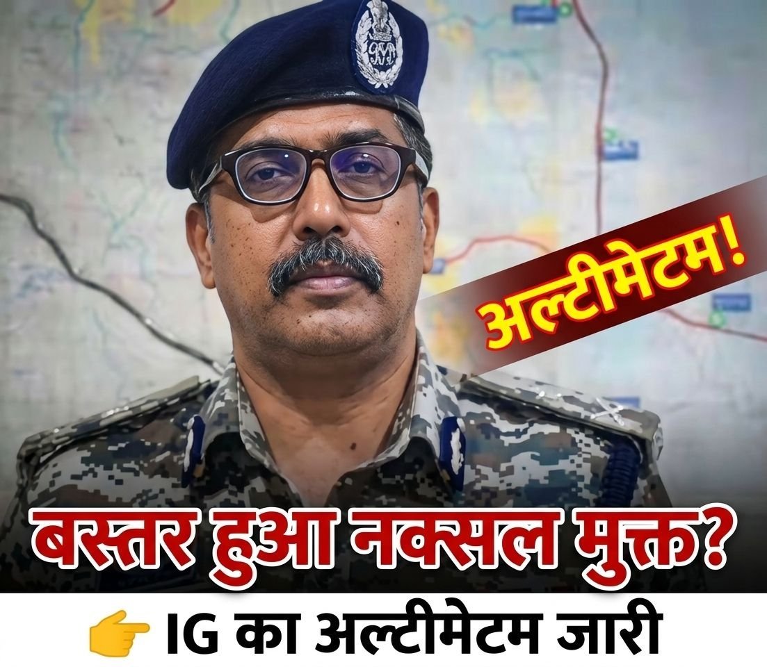 बस्‍तर आईजी  अल्टीमेटम