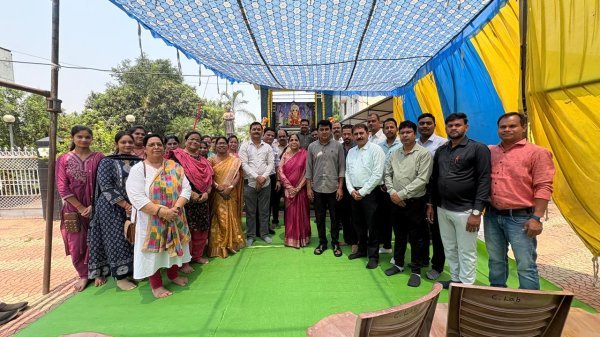 महाप्रभु वल्लभाचार्य जयंती पर महाविद्यालय में श्रद्धापूर्वक पूजन एवं अलुमनी समिति का आयोजन