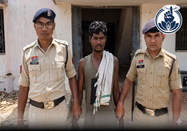 घरेलू विवाद ने ली खौफनाक शक्ल: बेटे ने लकड़ी के औजार से पिता की हत्या, पुलिस ने आरोपी को किया गिरफ्तार