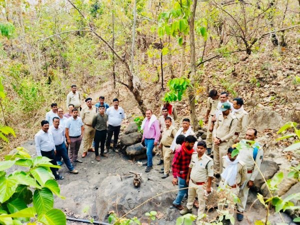 देवखोल जंगल में अवैध कोयला खनन पर बड़ा एक्शन : 6 टन से ज्यादा कोयला जब्त, सुरंगें ध्वस्त