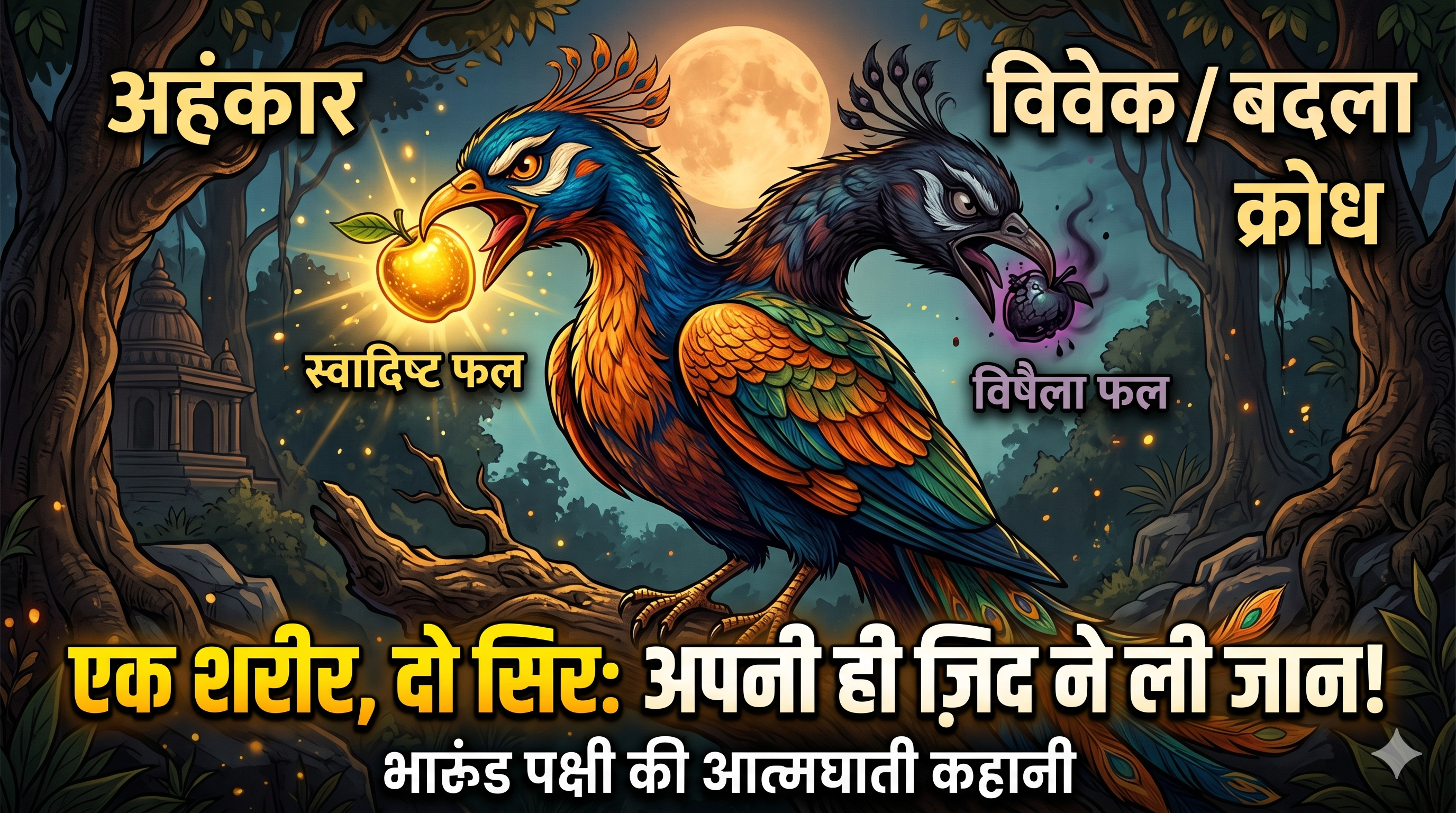 अहंकार की आग में जलता संवाद और राख बनता अस्तित्व