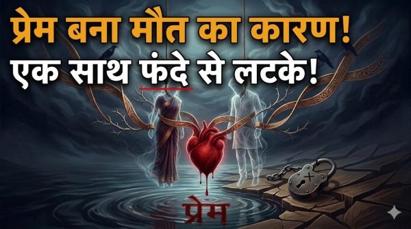 प्यार का दर्दनाक अंत, बंद कमरे में फंदे से लटका मिला प्रेमी जोड़ा