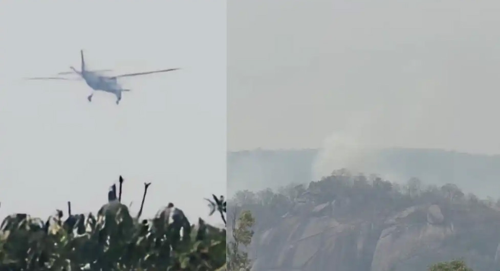 जशपुर में चार्टर्ड प्लेन क्रैश