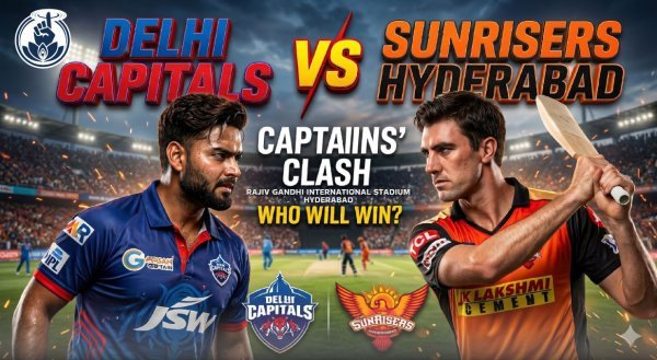 IPL 2026 : हैदराबाद के ‘किले’ में दिल्ली की दस्तक, आज भिड़ेंगी दो दमदार टीमें, टॉप-4 की जंग तेज