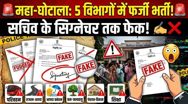 साइबर सुरक्षा सवाल : डिजिटल सिग्नेचर की नकल कर फर्जी नियुक्ति आदेश जारी, रायपुर सचिवालय में हड़कंप