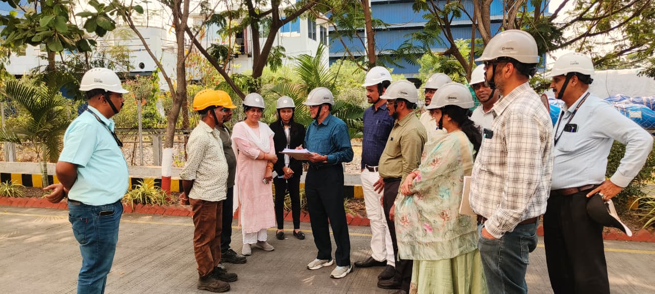 बिरकोनी इन्डस्ट्रीयल एरिया का निरीक्षण