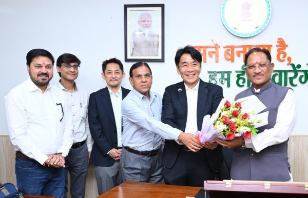 मुख्यमंत्री विष्णु देव साय से जापानी प्रतिनिधिमंडल की मुलाकात, निवेश और तकनीकी सहयोग पर जोर