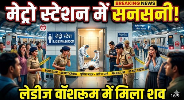 लेडीज वॉशरूम में मिला पुरुष का शव, 2 दिन से था लापता… दरवाजा तोड़ते ही सामने आया खौफनाक मंजर