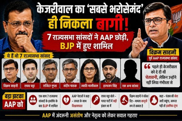 सियासत : क्या केजरीवाल का ‘सबसे भरोसेमंद’ सांसद ही निकला सूत्रधार