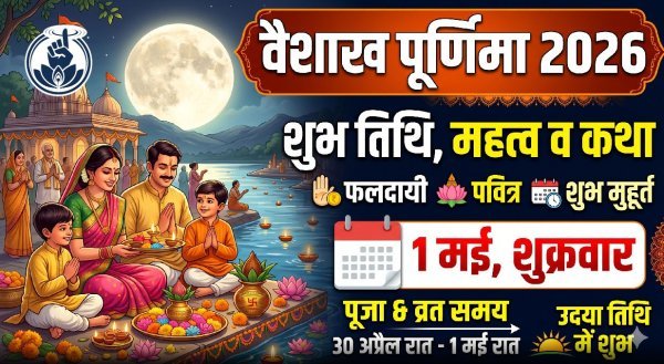 वैशाख पूर्णिमा : बुद्ध पूर्णिमा पर दान, पूजा और आत्मशुद्धि का पावन अवसर