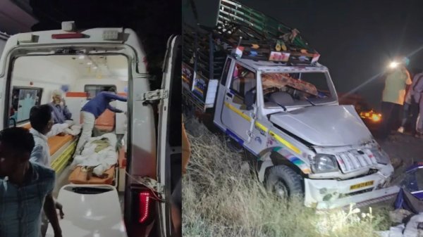 तिरला के पास भीषण सड़क हादसा, 16 की मौत, कई घायल