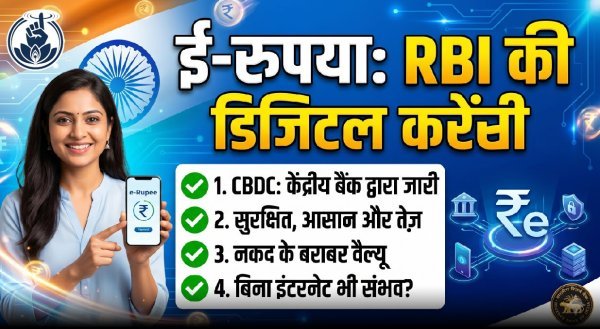 ई-रुपया : जेब में नकद का डिजिटल रूप, जानिए कैसे बदलेगा आपका लेन-देन