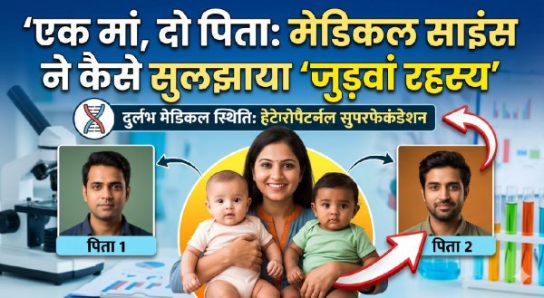 एक मां, दो पिता : मेडिकल साइंस ने कैसे सुलझाया जुड़वां बच्चों का रहस्य