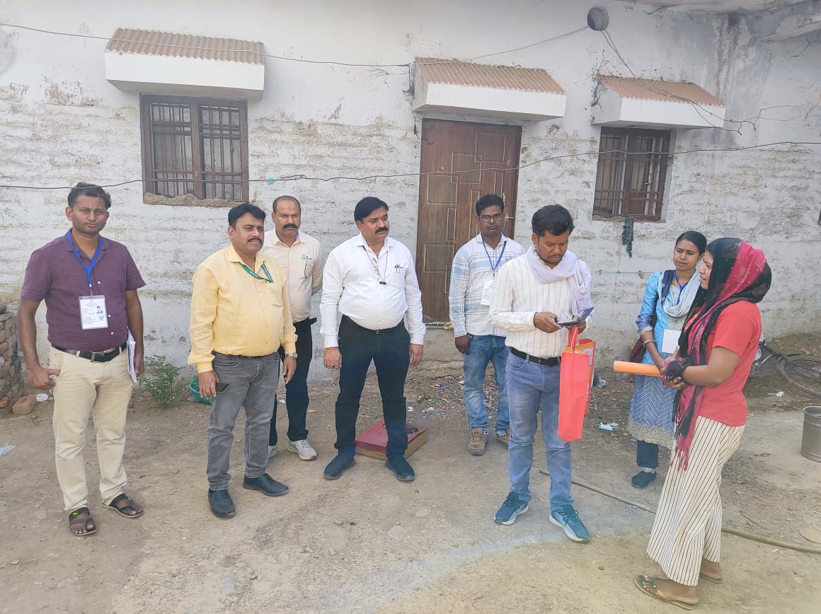 जनगणना कार्य का निरीक्षण