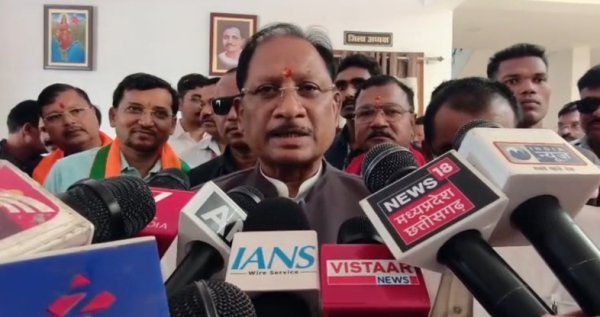 चुनावी रुझानों में BJP की बढ़त पर CM साय खुश : बोले- जनता के भरोसे और काम का मिल रहा फल
