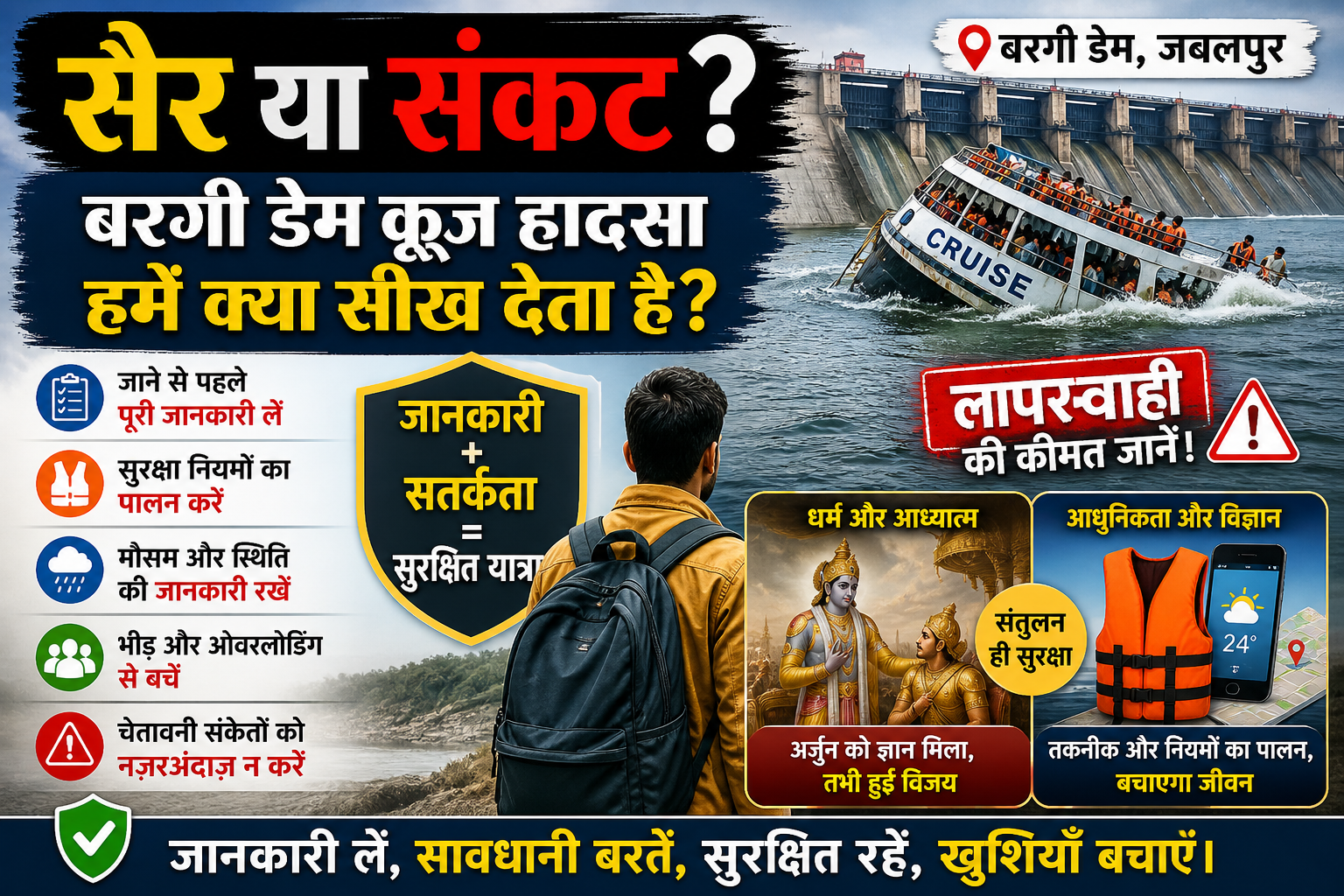 सैर या संकट : अनजान जगहों पर एक छोटी लापरवाही बन सकती है बड़ा हादसा