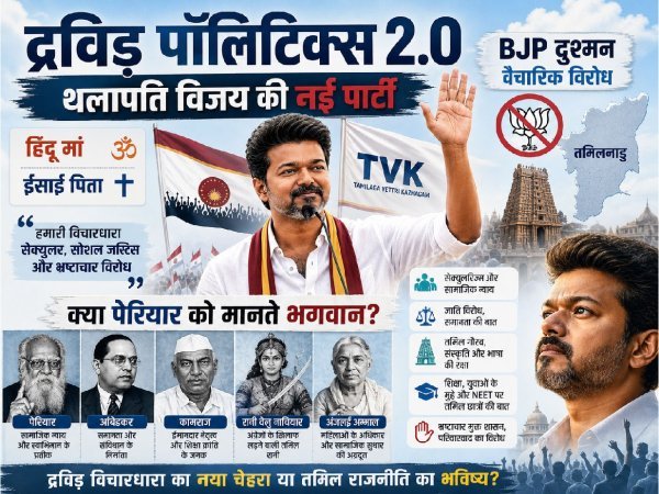 द्रविड़ पॉलिटिक्स 2.0: साउथ कनेक्शन का नया अध्याय या राष्ट्रीय राजनीति की नई धुरी