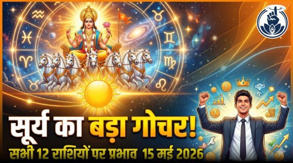 सूर्य गोचर 2026 : सभी 12 राशियों पर इसका प्रभाव, जानिए आपकी राशि पर क्या पड़ेगा असर