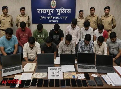 ऑनलाइन सट्टा सिंडिकेट : 3 सरगना गिरफ्तार, रसूखदार कारोबारियों तक पहुँचे पुलिस के तार