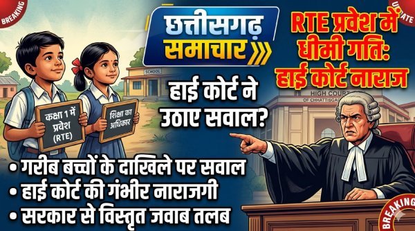 RTE पर कोर्ट की सख्ती : 400 स्कूलों में एक भी आवेदन नहीं, सरकार से मांगा जवाब