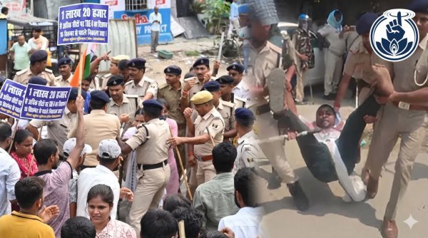 प्रदर्शन के दौरान हड़कंप : पटना में शिक्षक अभ्यर्थियों पर लाठीचार्ज,  हालात तनावपूर्ण