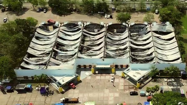 मेक्सिको के मेला मैदान में भीषण आग : 5 की मौत, कई घायल,अचानक लगी आग ,मची भगदड़, राहत कार्य जारी