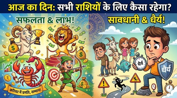 09 का राशिफल : मेष, सिंह समेत कई राशियों को मिलेगा लाभ, कुछ को चुनौतियों का सामना