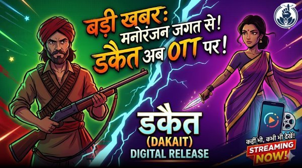 डकैत की ओटीटी रिलीज : आदिवी शेष और मृणाल ठाकुर स्टारर फिल्म अब डिजिटल प्लेटफॉर्म पर उपलब्ध