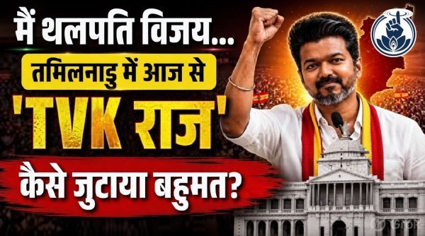 Tamil Nadu Live :  विजय की TVK बहुमत के करीब, फ्लोर टेस्ट से तय होगा सीएम का भविष्य