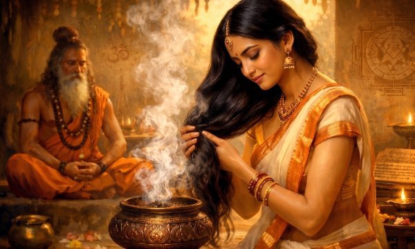 सांबरानी धूप : प्राचीन भारत में महिलाएं बालों में क्यों देती थीं  यह धूप, मानसिक शांति का सदियों पुराना आयुर्वेदिक रहस्य