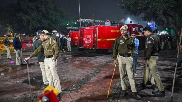 ब्लास्ट की आशंका : चप्पे-चप्पे पर पुलिस हुई तैनात, न‍िशाने पर BJP हेडक्वार्टर