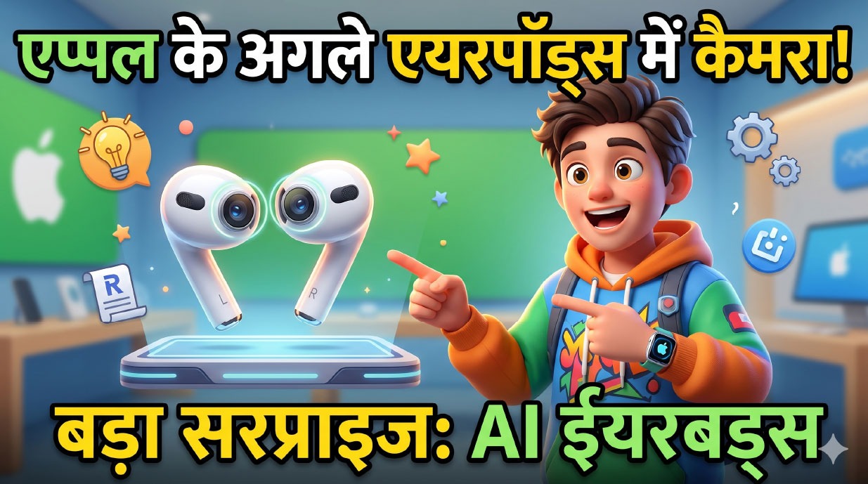 एयरपॉड्स में इन-बिल्ट कैमरा