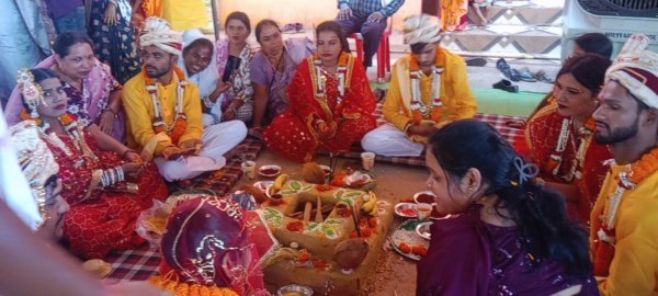 आयोजन : तूता में मुख्यमंत्री कन्या विवाह योजना के तहत 31 जोड़े परिणय सूत्र में बंधे