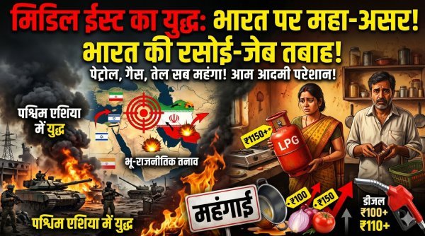 मध्य पूर्व में बढ़ता संकट : क्या अब भारत में भी लगेगी पेट्रोल-डीजल की कीमतों में आग?