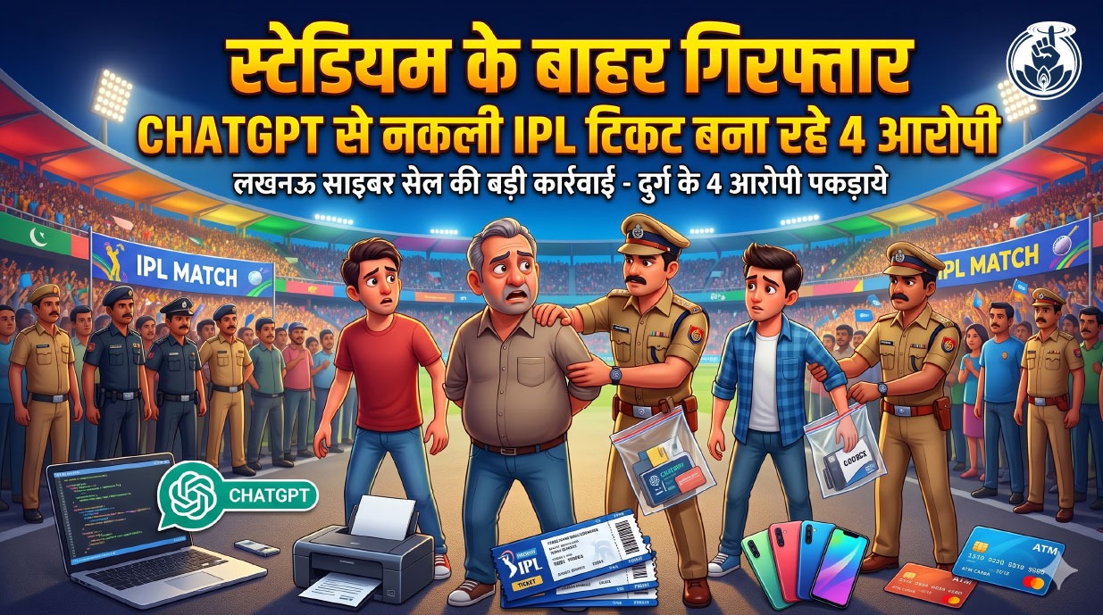 फर्जी टिकट बेचने वाले गिरोह का पर्दाफाश