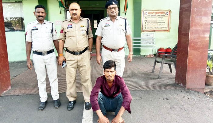 आरोपी संदीप बंजारे गिरफ्तार