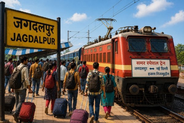 रेलवे की पहल : यात्रियों की भारी भीड़ के बीच रेलवे का बड़ा ऐलान, चलेगी अतिरिक्त स्पेशल ट्रेन
