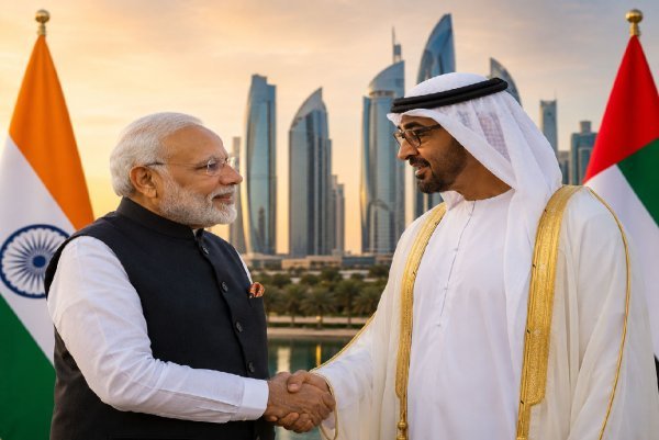 पश्चिम एशिया : भारत-UAE संबंधों को मिला नया आयाम