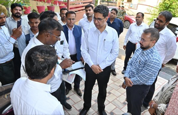 नक्शा प्रोजेक्ट : केंद्रीय सचिव ने शून्य त्रुटि के साथ समयबद्ध क्रियान्वयन के दिए निर्देश