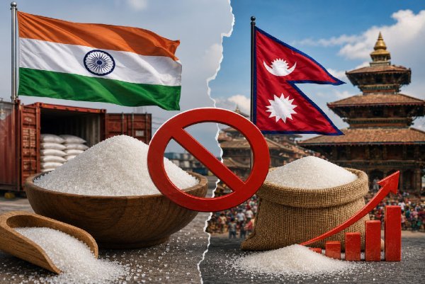 भारत : चीनी नीति से नेपाल परेशान, बाजार में कमी और महंगाई की आशंका