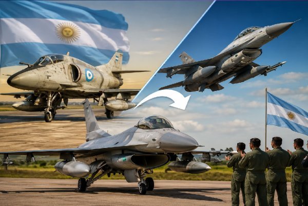 अर्जेंटीना : एयरफोर्स में बड़ा बदलाव, पुराने A-4 की जगह आएंगे F-16