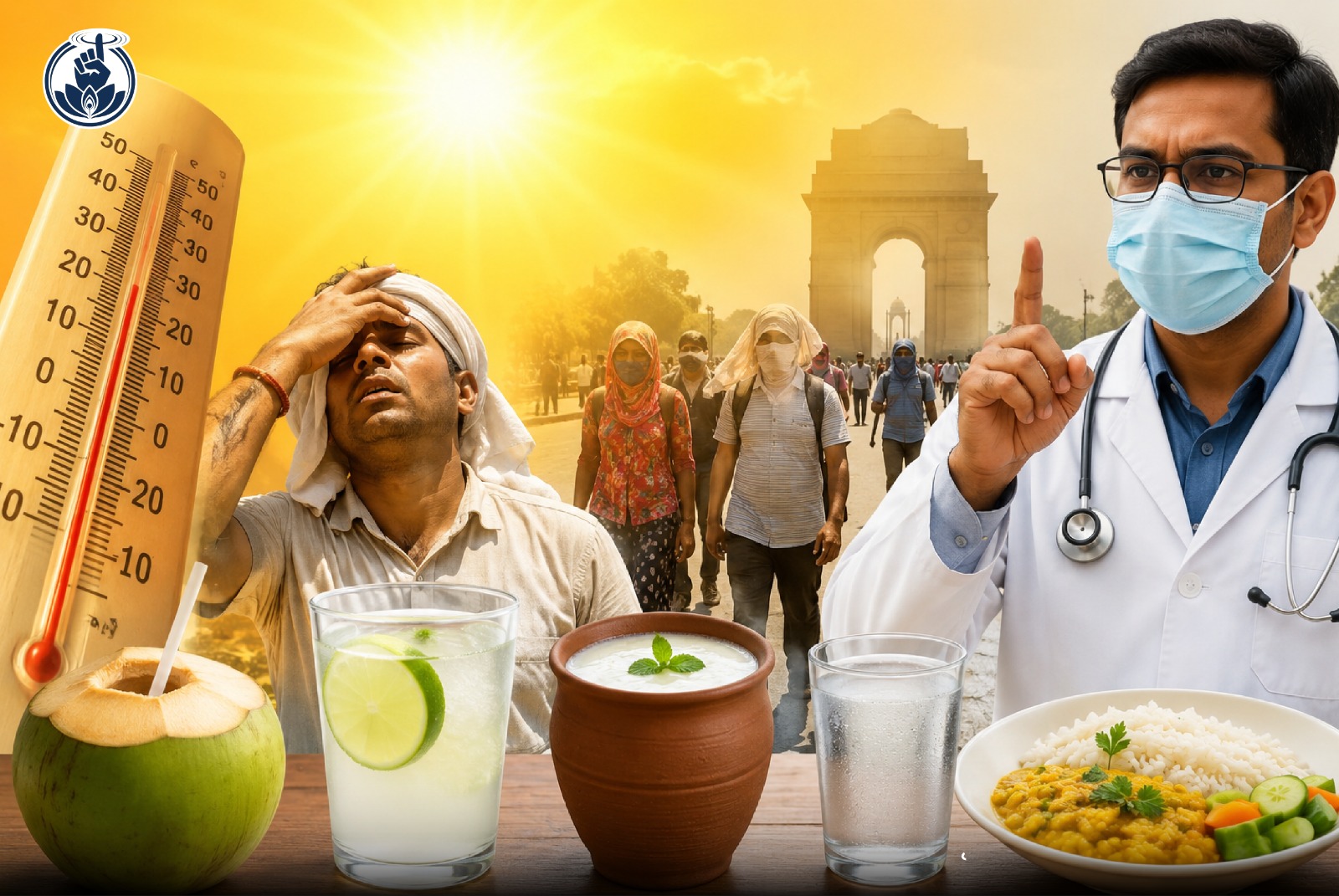 दिल्ली समेत 4 राज्यों में भीषण लू का अलर्ट