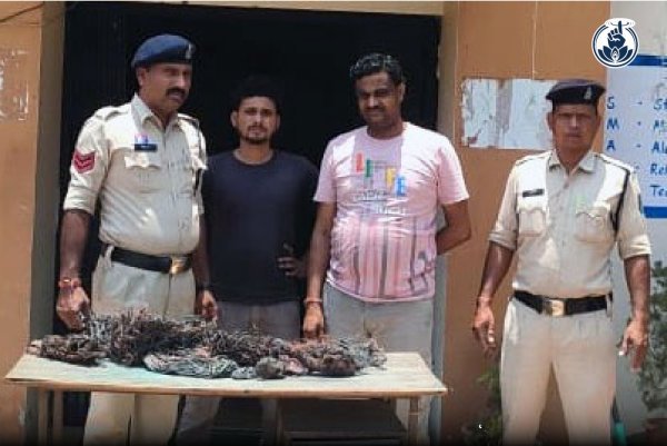 तांबा चोरी का खुलासा : मुख्य आरोपी समेत चोरी का माल खरीदने वाला दुकानदार गिरफ्तार