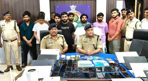 बड़ा धमाका : कॉर्पोरेट स्टाइल में चल रहे सट्टा किंग कुणाल वर्मा के सिंडिकेट का पर्दाफाश, 13 गिरफ्तार
