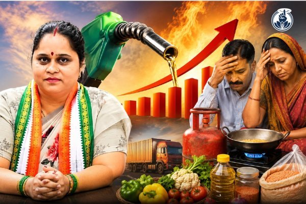 महंगाई : पेट्रोल-डीजल की कीमतों में बढ़ोतरी पर कांग्रेस का केंद्र सरकार पर हमला