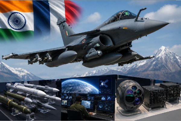 भारतीय सैटेलाइट : स्वदेशी हथियारों से लैस होगा राफेल F4+, बढ़ेगी IAF की ताकत