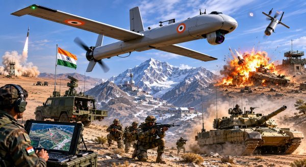 आसमान का नया काल : पोखरण से जोशीमठ तक गूंजी स्वदेशी Kamikaze ड्रोन वायु अस्त्र-1 की दहाड़