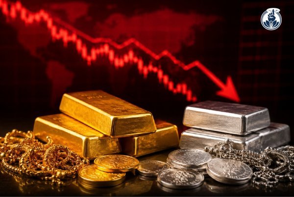 सोना-चांदी में बड़ा भूचाल : MCX से सर्राफा बाजार तक भारी गिरावट, निवेशकों में बढ़ी बेचैनी