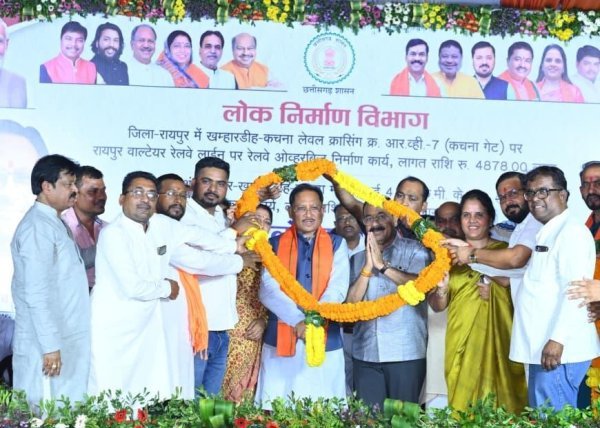 ओवरब्रिज शुरू : कचना ओवरब्रिज बना रायपुर की नई जीवनरेखा, सीएम साय ने किया लोकार्पण